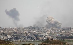 انفجارات جراء القصف الإسرائيلي في عموم قطاع غزة