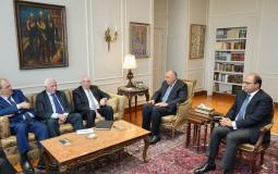 تفاصيل اجتماع وفد مركزية فتح مع وزير خارجية مصر