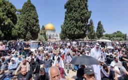 120 ألفا يؤدّون صلاة الجمعة الأخيرة من رمضان في المسجد الأقصى