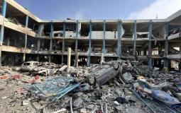 الجيش الإسرائيلي يكشف سبب قصف مدرستين لوكالة الأونروا في غزة