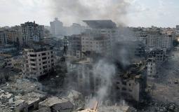 قصف إسرائيلي متواصل عل قطاع غزة