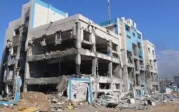 مدرسة أونروا كانت تؤوي نازحين في غزة