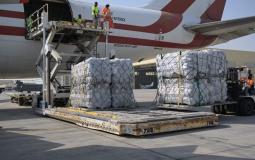 مساعدات اماراتية لغزة مرورا بمطار العريش المصري