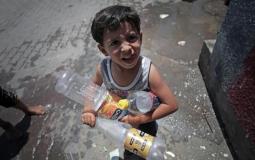 الأطفال في قطاع غزة خلال العدوان الإسرائيلي