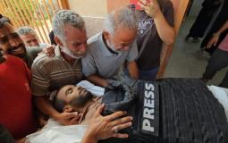 استشهاد الصحفي إبراهيم محارب