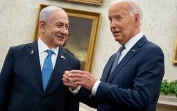 بايدن ونتنياهو في البيت الأبيض - أرشيف