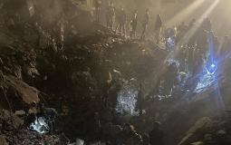 آثار الغارة الإسرائيلية على بيروت