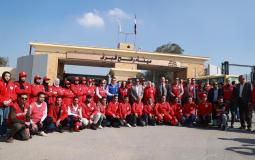 الاستعدادات في معبر رفح البري