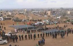 عملية تسليم جثث أربع محتجزين إسرائيليين في غزة