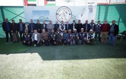 وفد من حماس يزور المستشفى الميداني الإماراتي في غزة