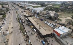 مكان تسليم الأسرى في دير البلح وسط قطاع غزة