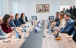 حسين الشيخ يبحث مع وفد أوروبي رفيع المستوى تصعيد الاحتلال بالضفة الغربية