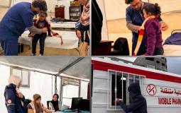 مستشفى الهلال الأحمر الميداني بغزة