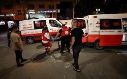 الإسعاف ينقل الشهداء والإصابات خلال العدوان على غزة