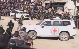 تسليم الأسرى الإسرائيليين في قطاع غزة