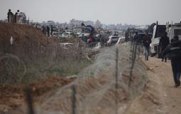 الطريق من محور نيتساريم في شارع صلاح الدين