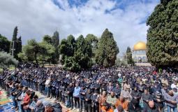 صلاة الجمعة في المسجد الأقصى