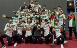 فلسطين تحتل وصافة كأس أفريقيا في لعبة المواي تاي