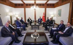 تفاصيل اجتماع وفد حماس مع وزير خارجية تركيا