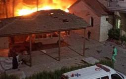 قصف مستشفى المعمداني في غزة