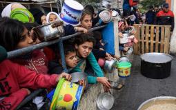 المجاعة في غزة - تعبيرية