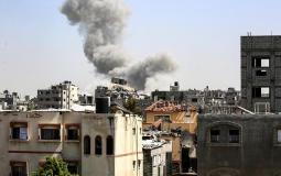 غارات على غزة