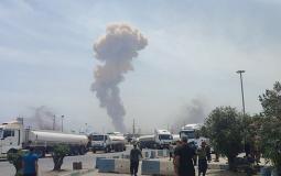 انفجار كبير في ميناء بجنوب إيران