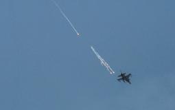 طائرات الاحتلال تقصف في سماء قطاع غزة