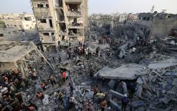 آثار العدوان الإسرائيلي على قطاع غزة