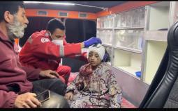 إصابات بين الأطفال في قطاع غزة