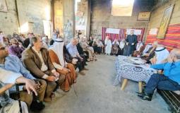 اللجنة الشعبية للاجئين بالمغازي تنظّم لقاءً وطنياً