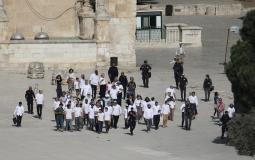 مستوطنون يقتحمون المسجد الأقصى