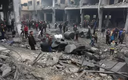 الدمار في غزة - تعبيرية