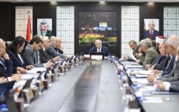 جلسة الحكومة الفلسطينية