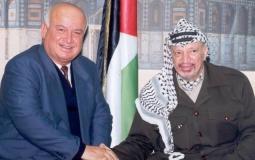 زكريا الأغا وياسر عرفات