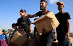 3 شهداء و46 جريحا قرب نقطة مساعدات الشركة الأمريكية برفح