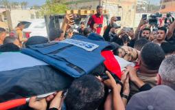 من تشييع الصحفي حسن اصليح