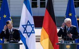 الرئيس الألماني ونظيره الإسرائيلي