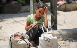 طفلة من غزة - تعبيرية