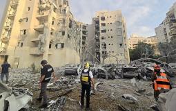 آثار القصف الإيراني على إسرائيل