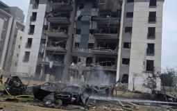 آثار القصف الإيراني على إسرائيل