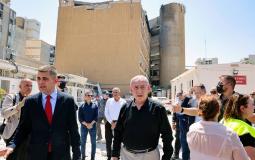 بنيامين نتنياهو في مستشفى سوروكا