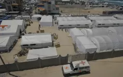 مستشفى ميداني في غزة - تعبيرية