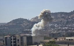 غارة إسرائيلية على دمشق، اليوم