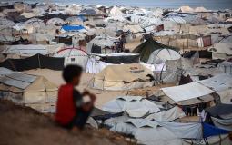 خيام النازحين في غزة