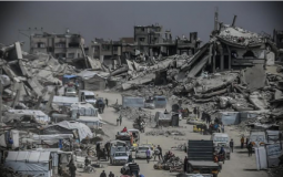 الدمار في غزة - تعبيرية