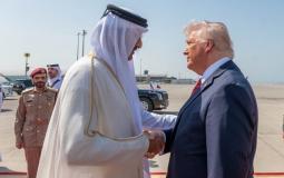 أمير قطر وترامب يناقشان خطة إنهاء حرب غزة