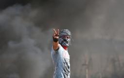 ارتداء اللثاء في الضفة - تعبيرية