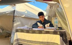 طلبة التوجيهي في غزة - تعبيرية