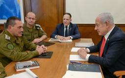 اجتماع نتنياهو مع زامير